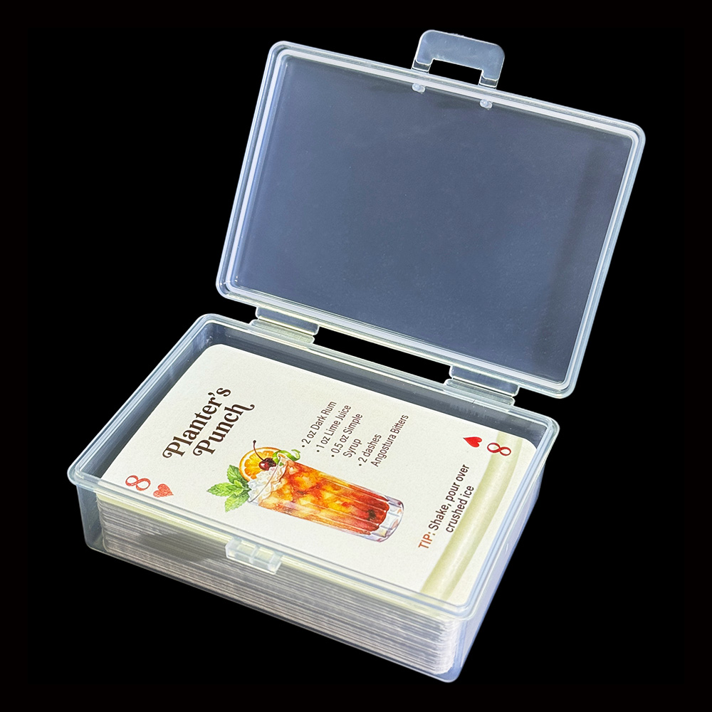 Cocktail Recipe Book - 54pcs 칵테일 레시피 플레잉 카드 바텐더