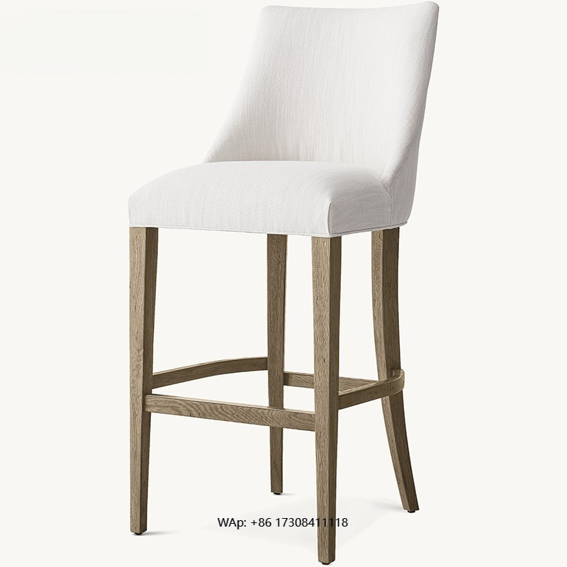 Home Bar Stools - 가벼운 고급스러움을 지닌 원목 바 의자,