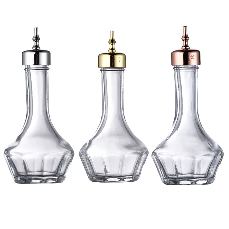 Bitters Bottle Set - 30ML/50ML 투명 유리 비터스 병(스파우트 및