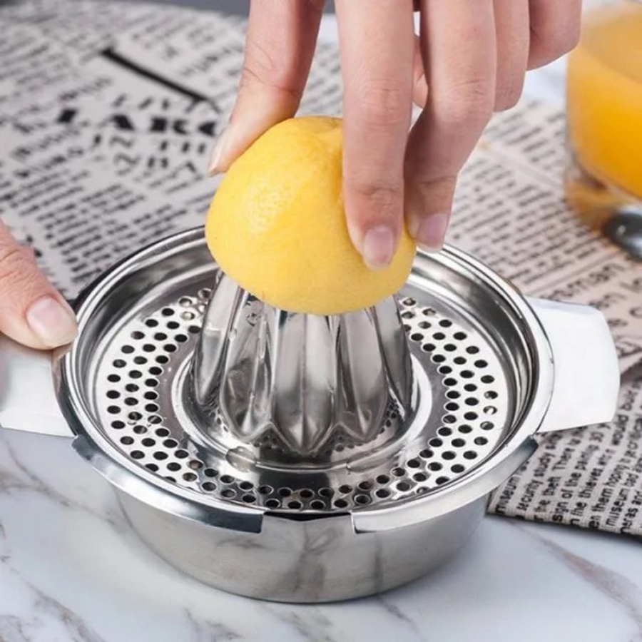 수동 스테인리스 레몬 오렌지 착즙기, 볼과 거름망이 있 - Citrus Juicer Bar 리뷰 및 가격