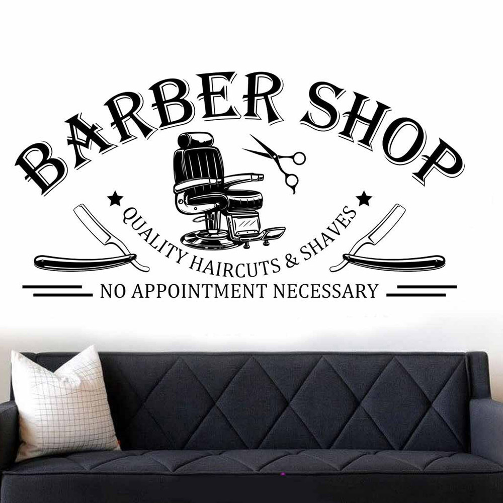 이발소 창 벽 아트 스티커 데칼 비닐 홈 인테리어 디자 - Home Barbershop 리뷰 및 가격