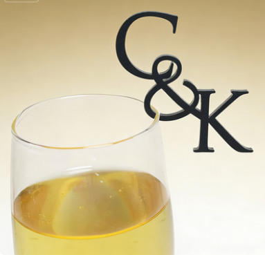 15/40/100개 개인 맞춤형 웨딩 이니셜 태그 아크 - Cocktail Recipe Book 리뷰 및 가격
