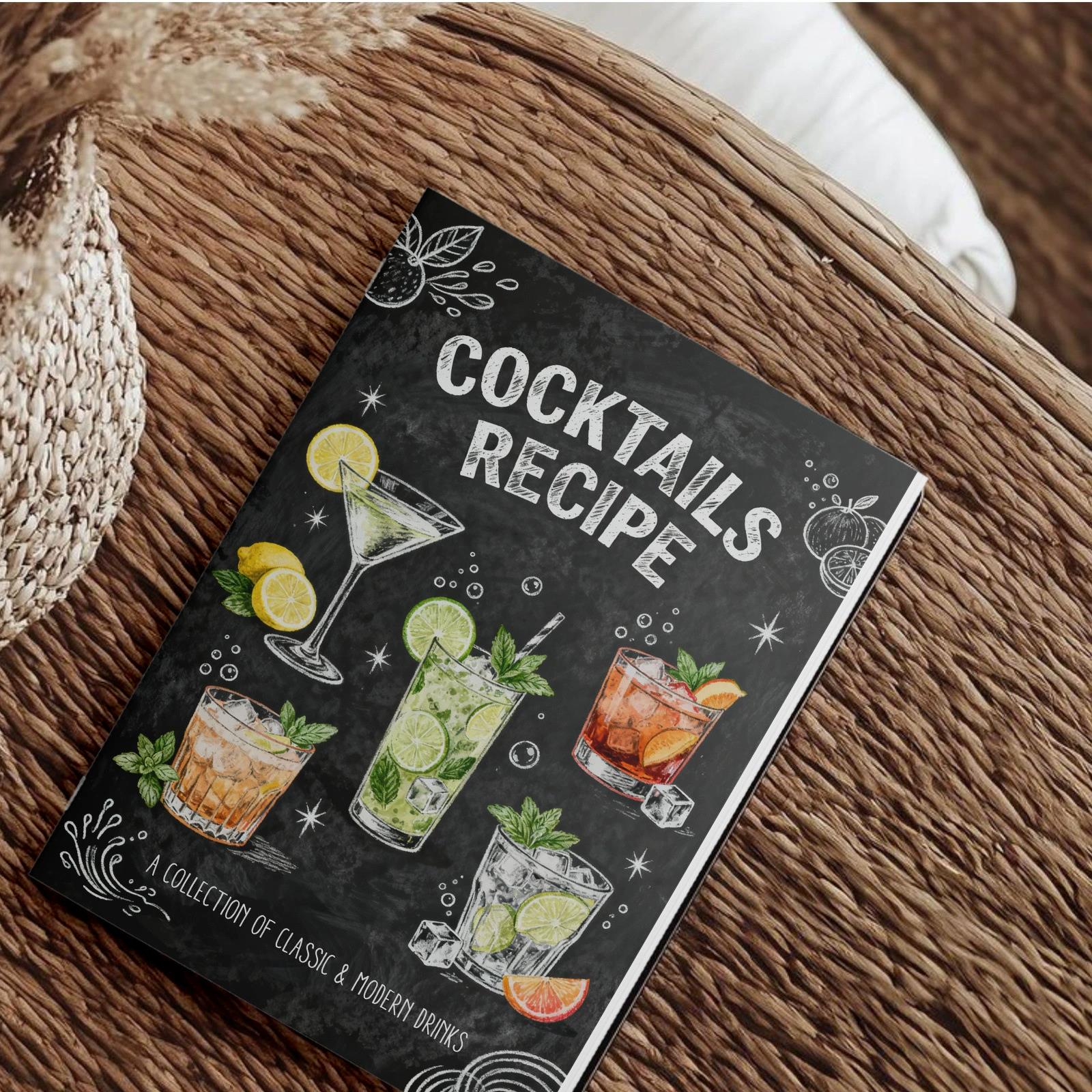 클래식과 모던 칵테일 레시피북: 초보자를 위한 칵테일  - Cocktail Recipe Book 리뷰 및 가격