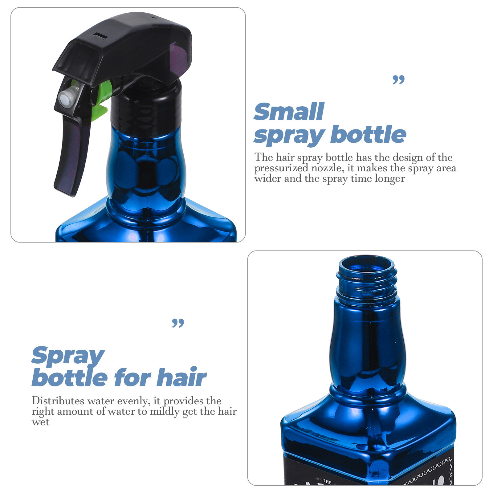 레트로 전기 도금 물뿌리개 스프레이 병 500ml 금색 - Home Barbershop 리뷰 및 가격