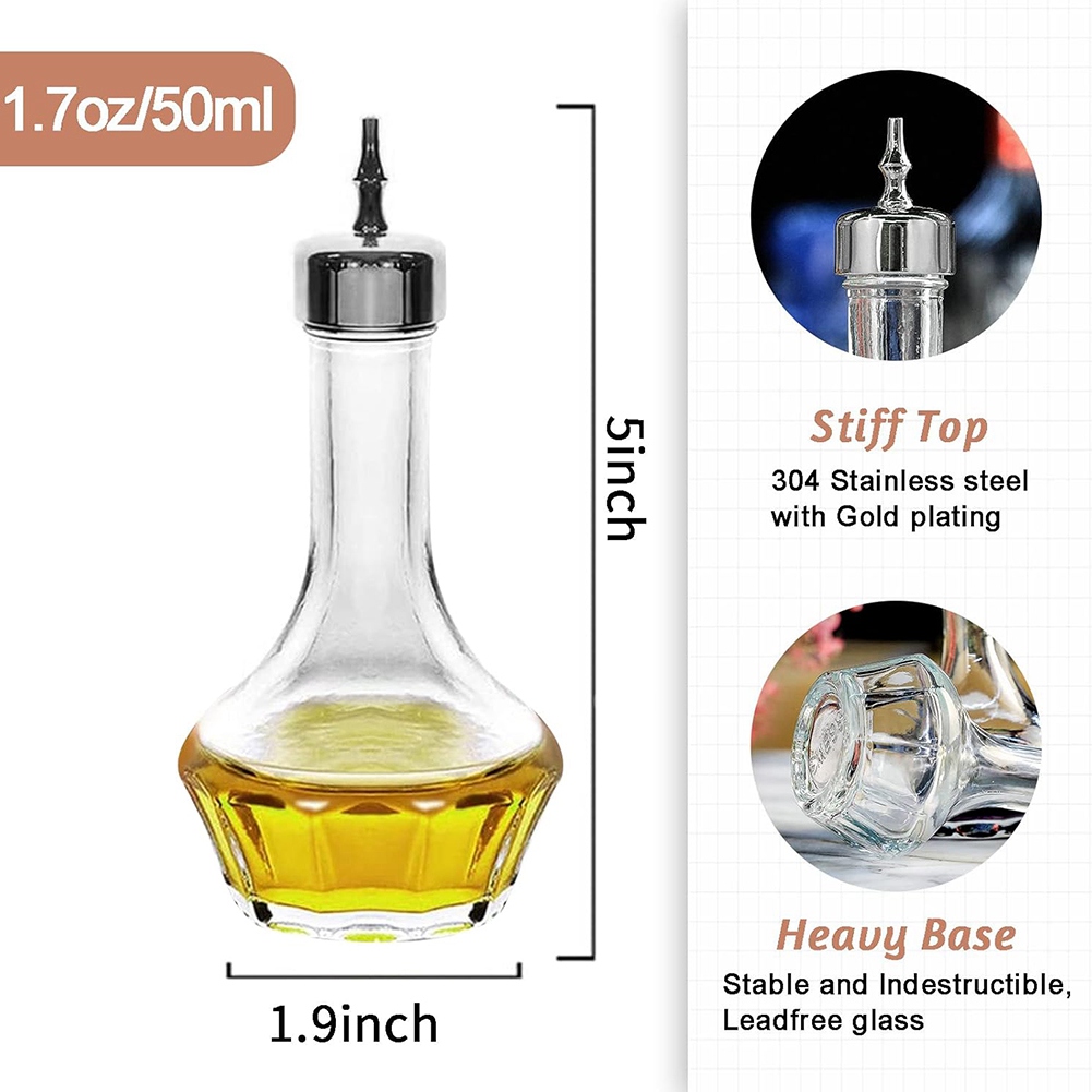 TOP!비터스 병 세트 3개-1.7oz/50ml 다셔  - Bitters Bottle Set 리뷰 및 가격