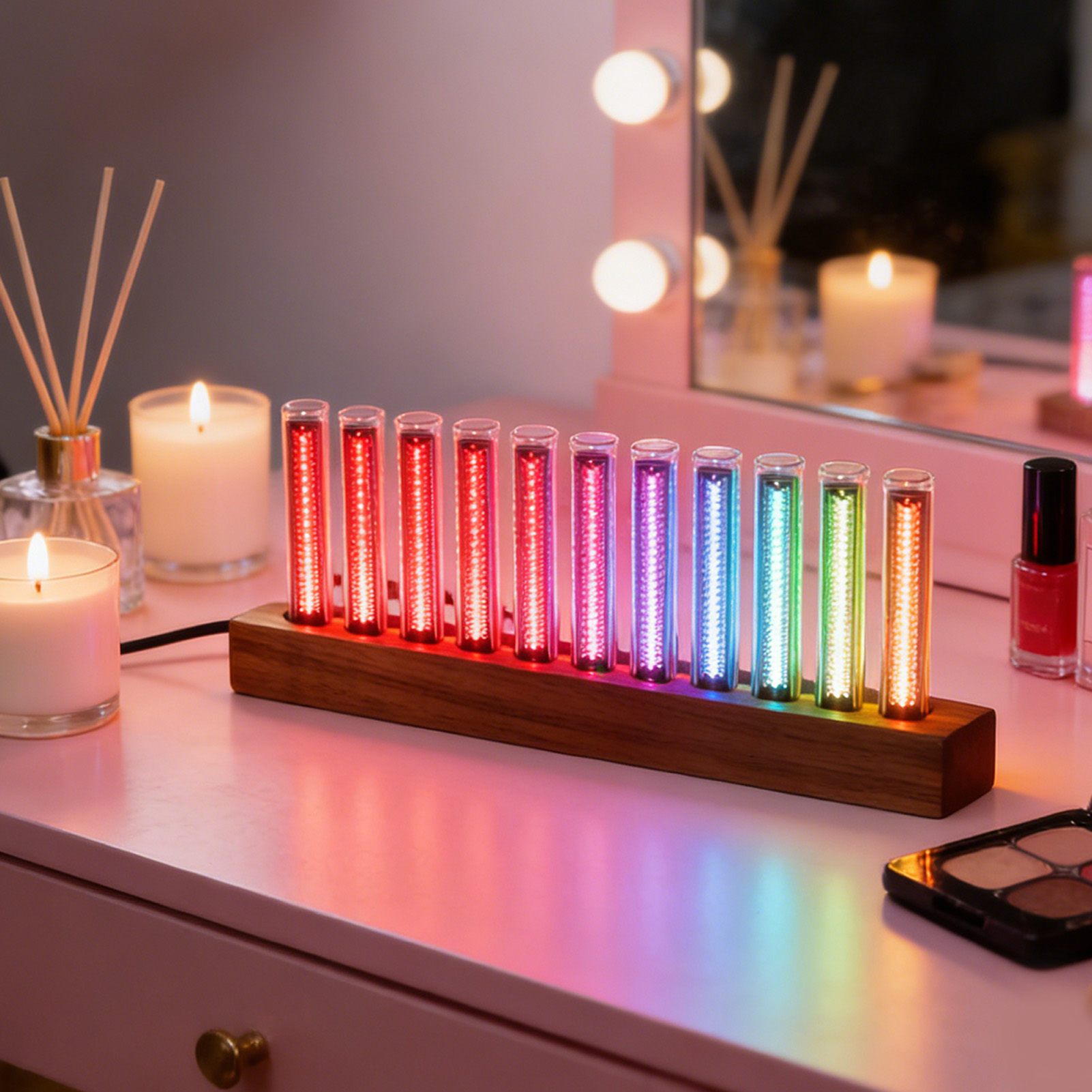 LED 음악 스펙트럼 디스플레이 홈 오디오 분석기 12 - Home Bar Supplies 리뷰 및 가격